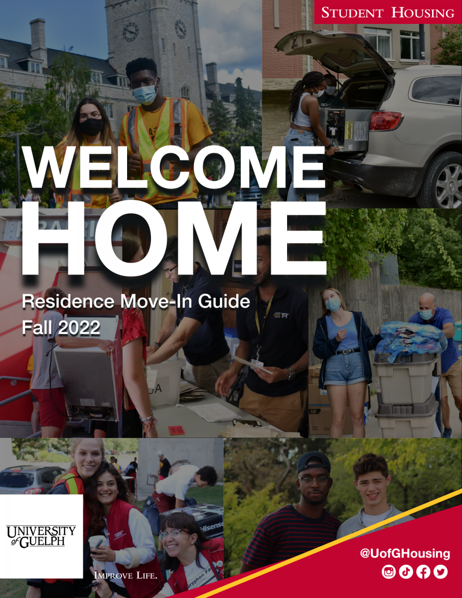 Cover page of 2022 Move-In Guide. 